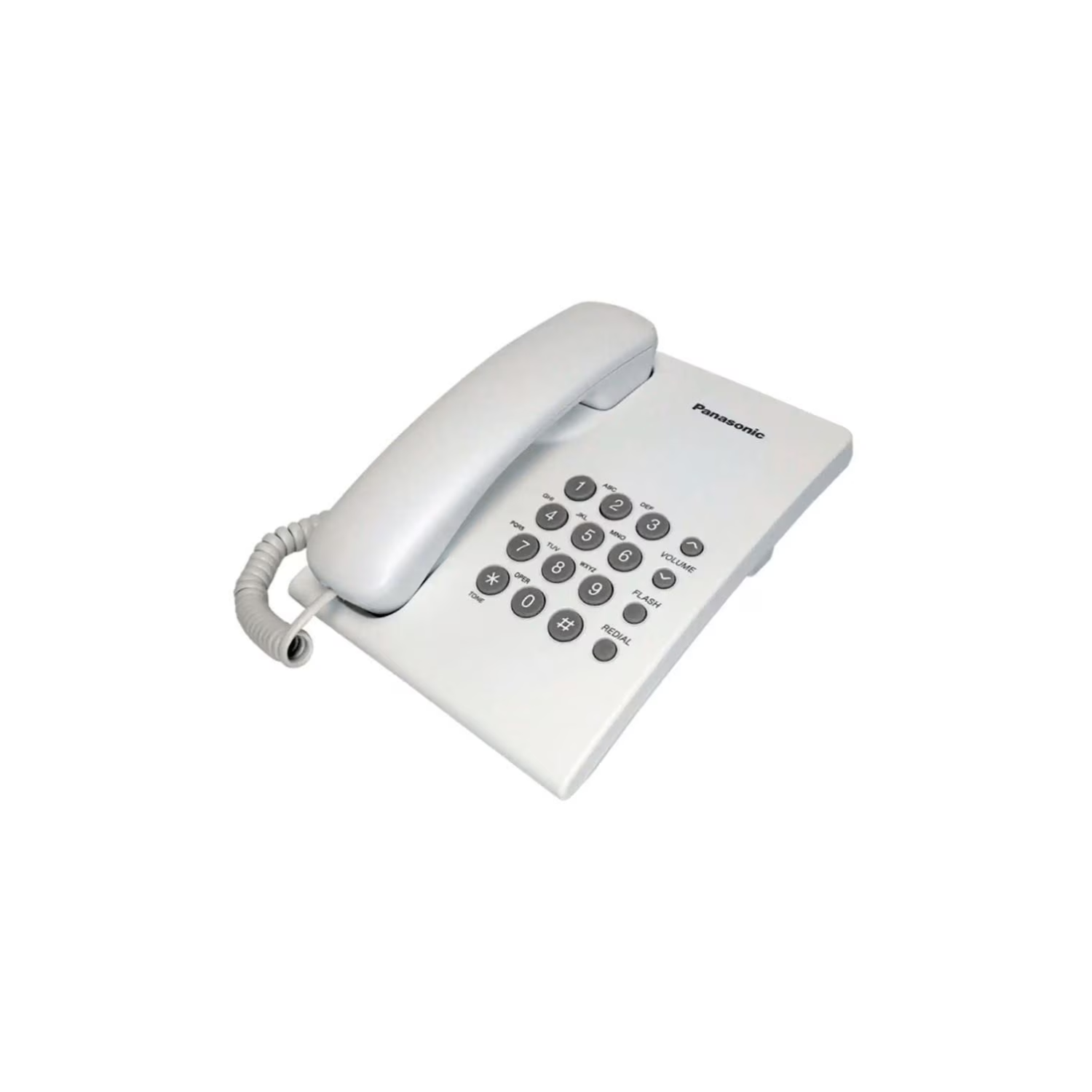 Foto 2 pulgar | Teléfono Alámbrico Panasonic Kx-ts500mew Blanco