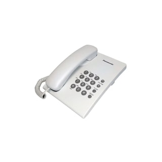 Foto 1 | Teléfono Alámbrico Panasonic Kx-ts500mew Blanco