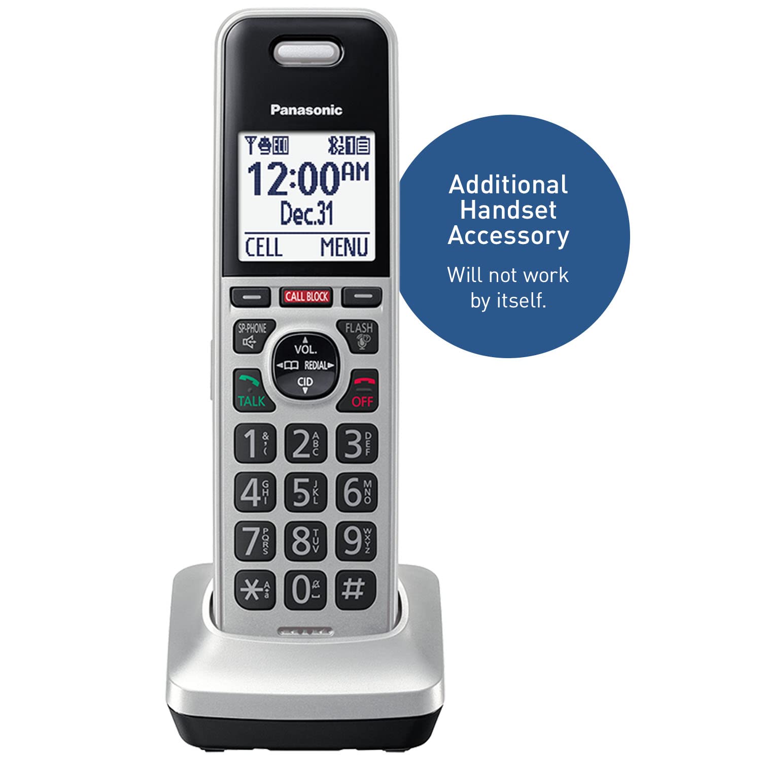 Foto 2 | Accesorio Para Teléfono Inalámbrico Panasonic Kx-tgfa97s - Venta Internacional.