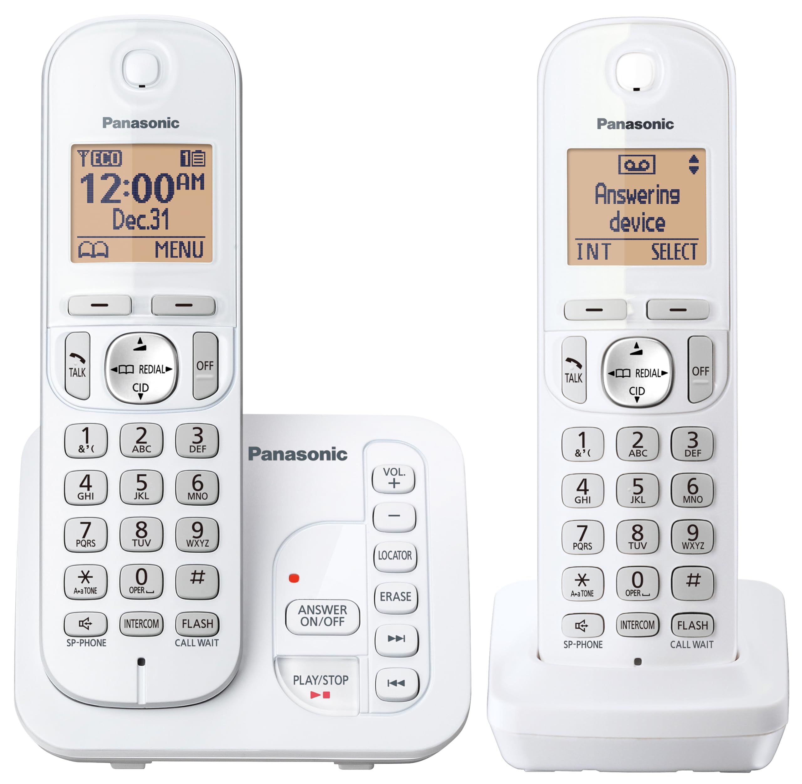 Foto 3 pulgar | Teléfono Inalámbrico Panasonic Kx-tg7122sk Con Sistema De Respuesta Digital - Venta Internacional.