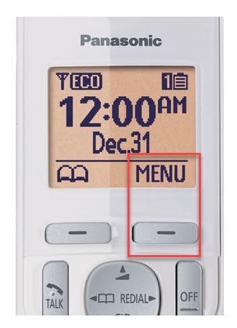 Foto 5 pulgar | Teléfono Inalámbrico Panasonic Kx-tg7122sk Con Sistema De Respuesta Digital - Venta Internacional.