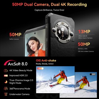 Foto 5 | Smartphone Blackview Bl9000 2024 Con Pantalla De 6.3 Pulgadas - Venta Internacional.
