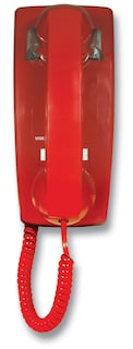 Foto 1 | Teléfono De Pared Rojo Sin Dial Con Timbre - Venta Internacional.