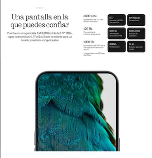 Foto 5 | Smartphone Nothing Phone (3a) 12 Gb De Ram 256 Gb De Rom Negro