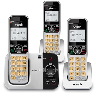 Foto 2 | Teléfono Inalámbrico Vtech Cs5329-3 Dect 6.0 Con Sistema De Respuesta - Venta Internacional.