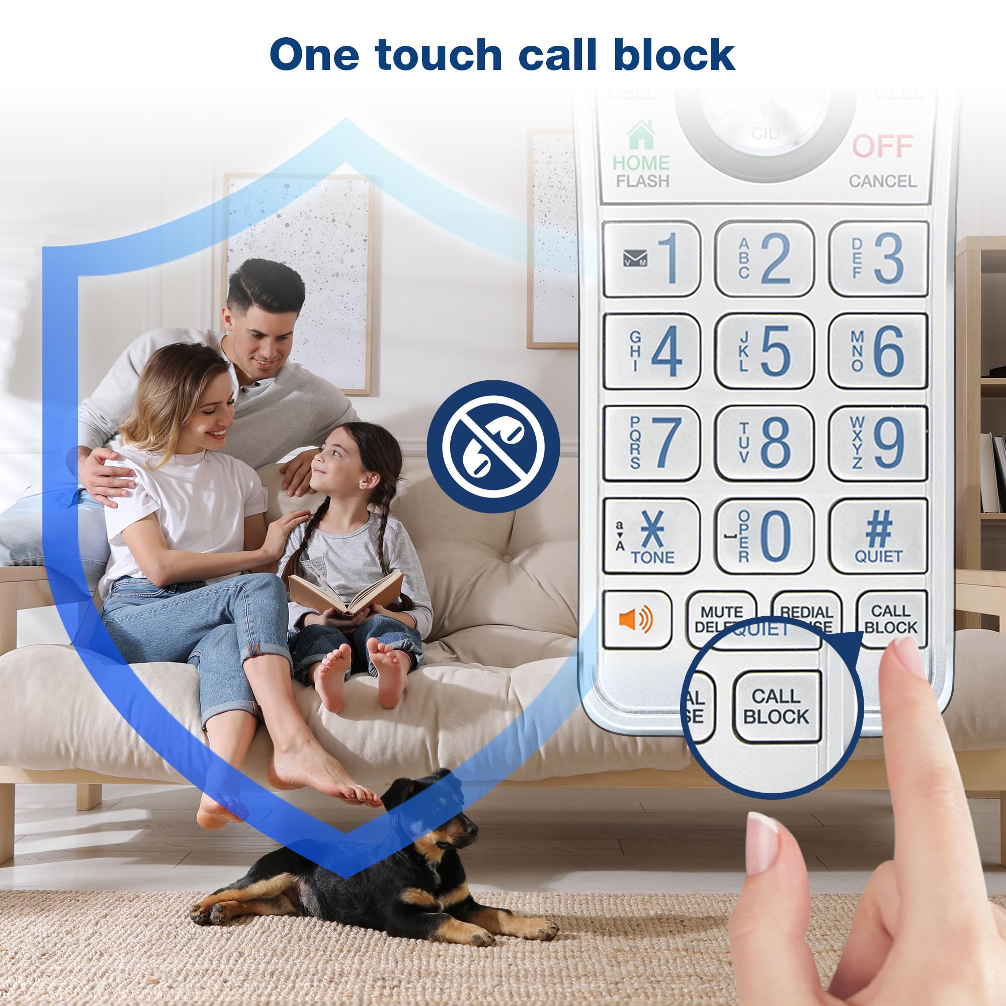 Foto 4 pulgar | Teléfono Inalámbrico Vtech Is8151 De Súper Largo Alcance Dect 6.0 - Venta Internacional.