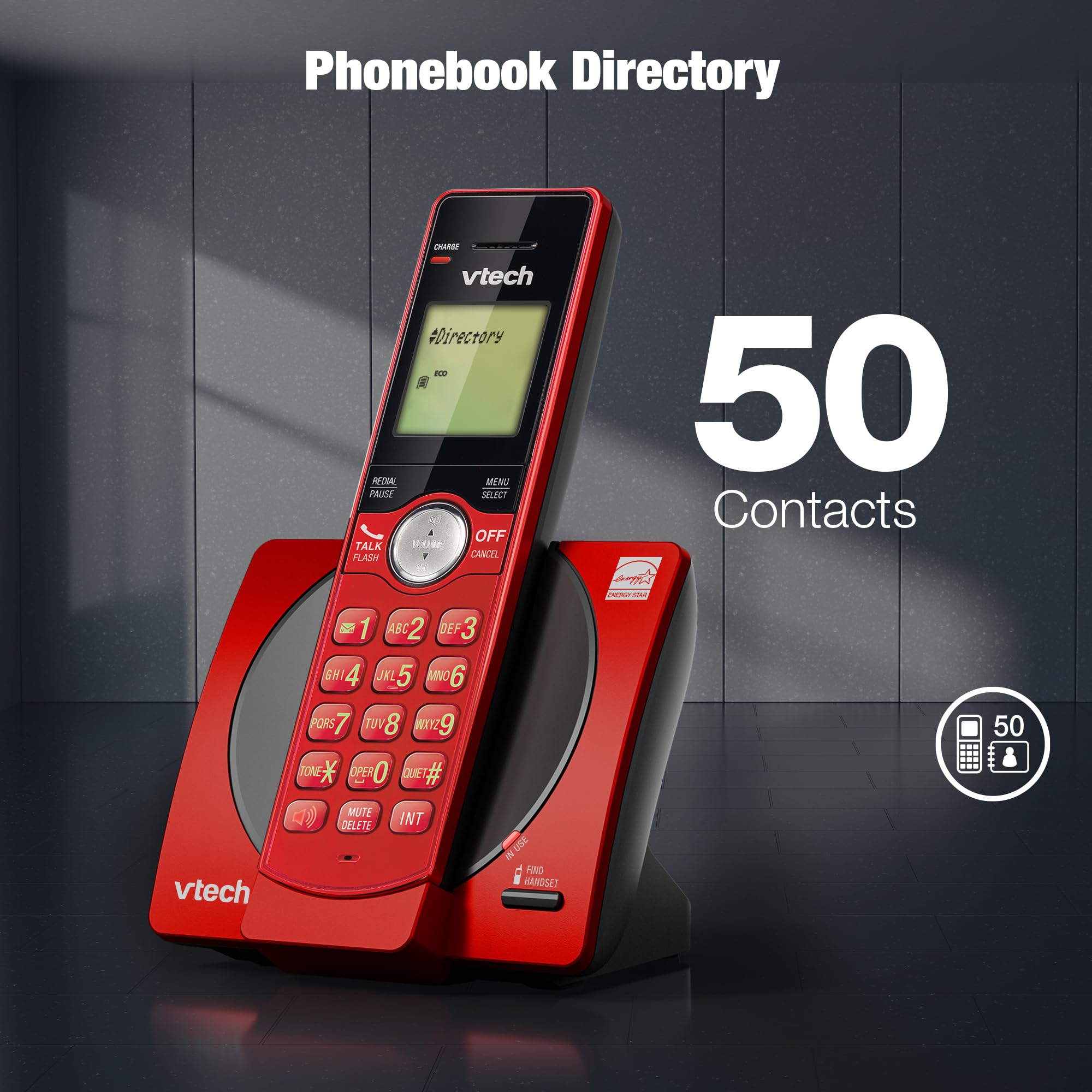 Foto 4 | Teléfono Inalámbrico Vtech Cs6919-3a Con Identificador De Llamadas/llamada En Espera - Venta Internacional.