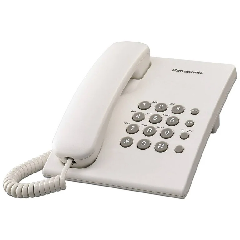 Foto 2 pulgar | Teléfono Alámbrico Panasonic KXTS500MEW Blanco