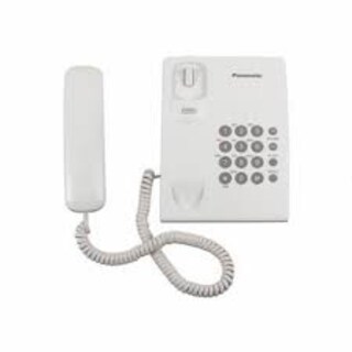 Foto 2 | Teléfono Alámbrico Panasonic KXTS500MEW Blanco