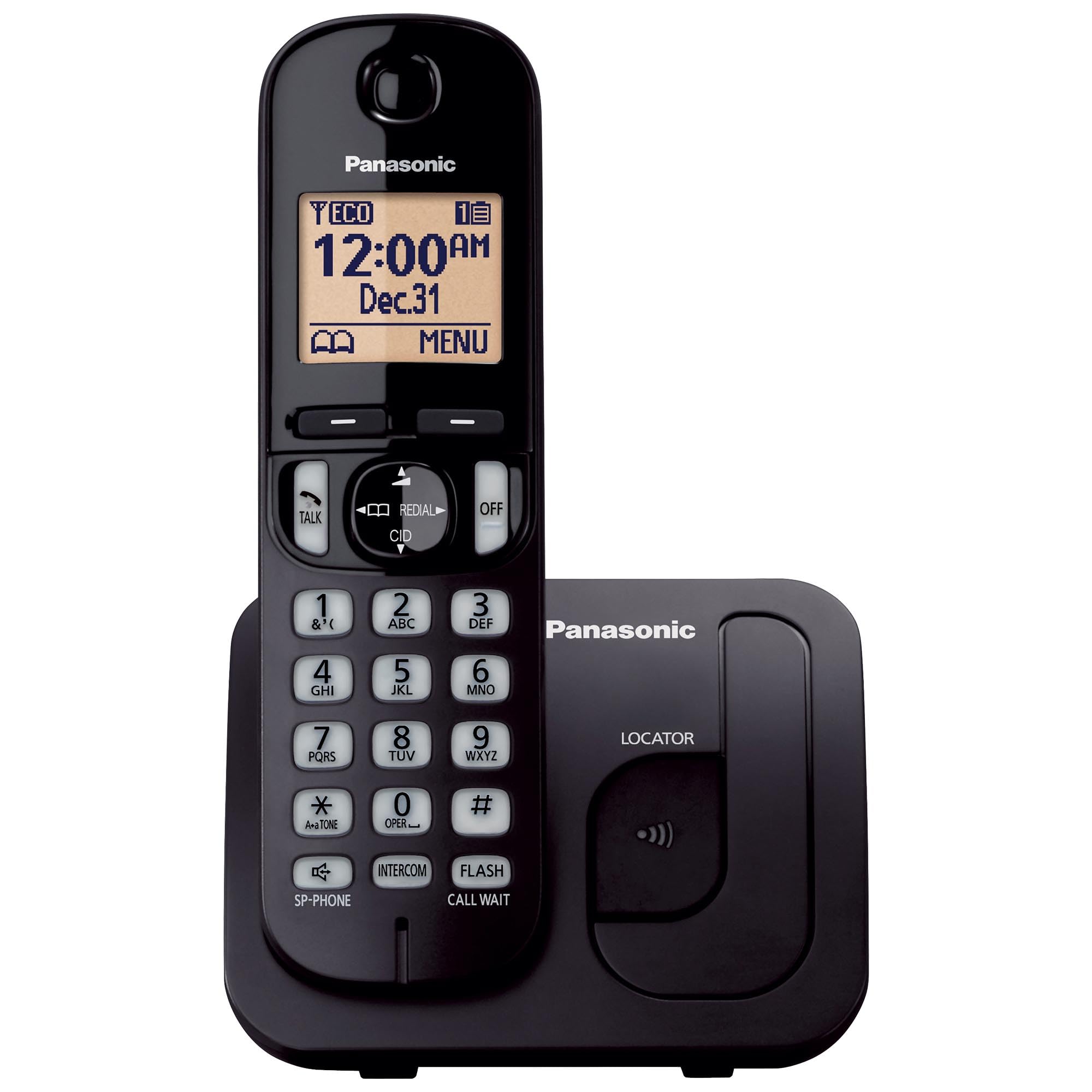Teléfono Inalámbrico Panasonic Kx-tgc200b Negro-Venta Internacional