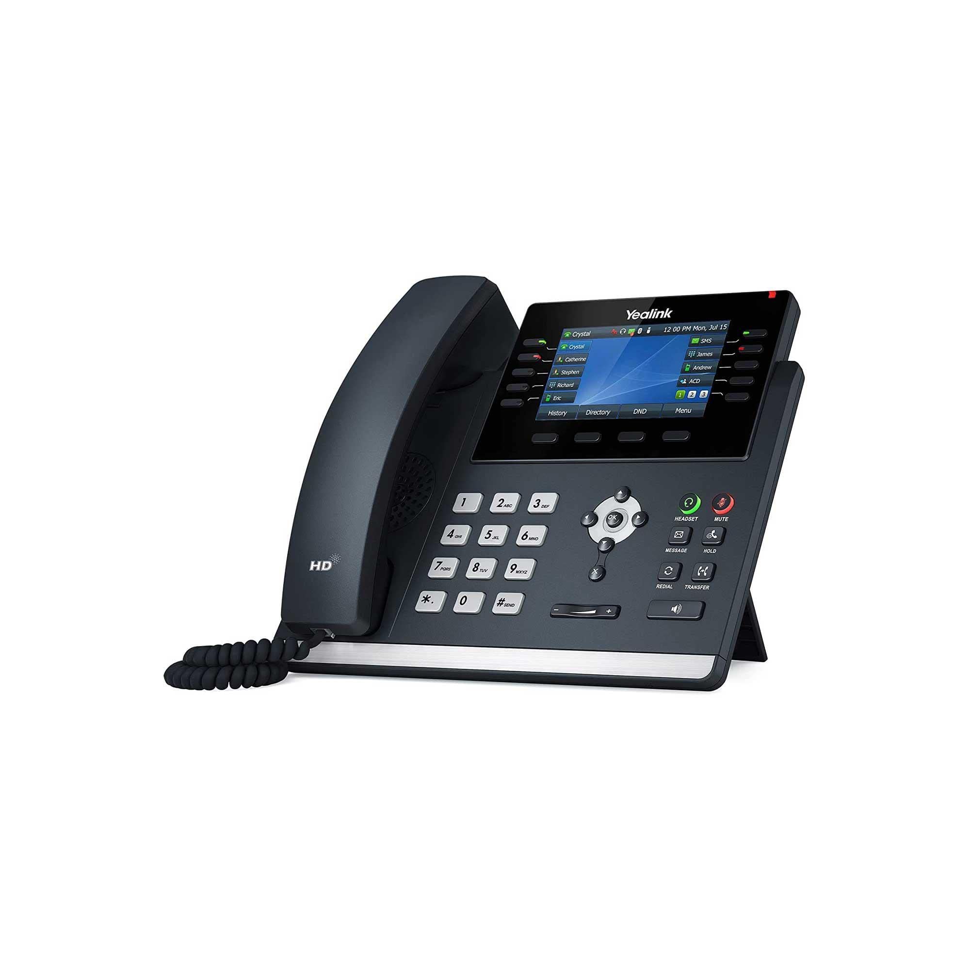 Foto 4 pulgar | Teléfono Ip Yealink T46u, 16 Cuentas Voip, Pantalla A Color De 4,3'' - Venta Internacional.