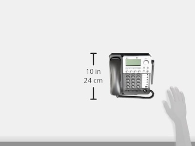 Foto 2 | Equipo De Escritorio Inalámbrico At&t Synj Sb67148 Dect 6.0 Para Pequeñas Empresas - Venta Internacional.