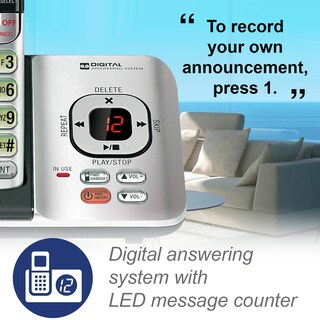 Foto 2 | Sistema De Respuesta Telefónica Vtech Cs6529-4 Dect 6.0 Con Identificador De Llamadas - Venta Internacional.