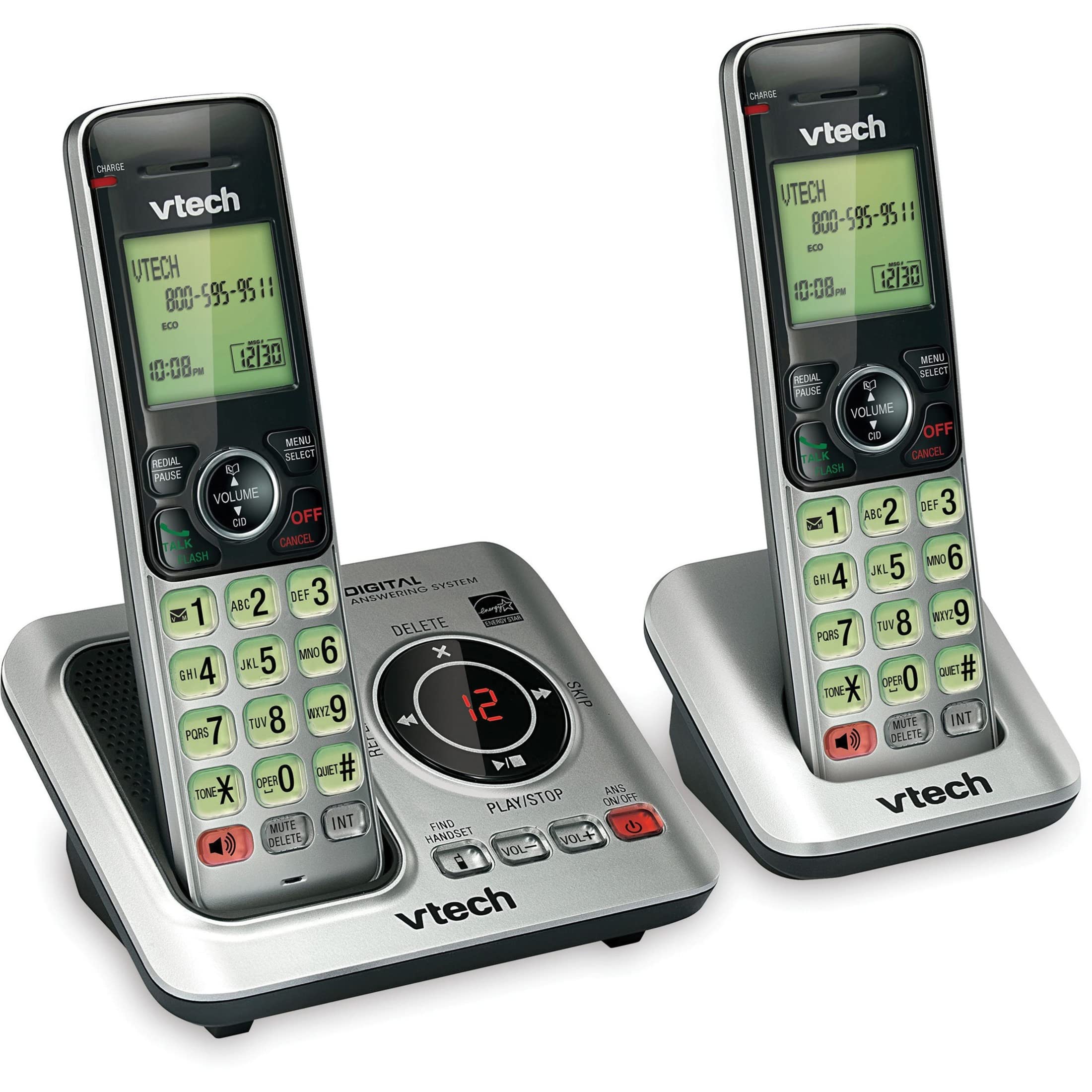 Foto 2 pulgar | Teléfono Inalámbrico Vtech Cs6629-2 Dect 6.0 Con Sistema De Respuesta - Venta Internacional.
