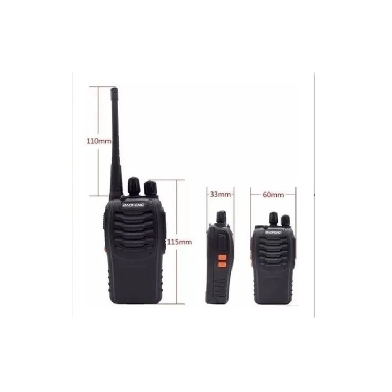 Foto 5 pulgar | Transmisor De Radio Walkie Talkie Baofeng Bf-777s (paquete De 2) - Venta Internacional.