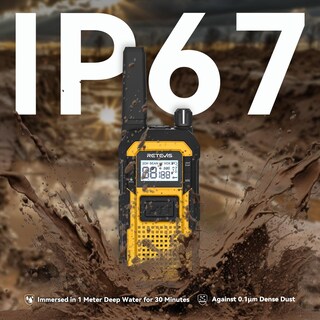 Foto 3 | Walkie Talkies Retevis Rb48, Resistentes, De Largo Alcance, Ip67, Paquete De 6 - Venta Internacional.