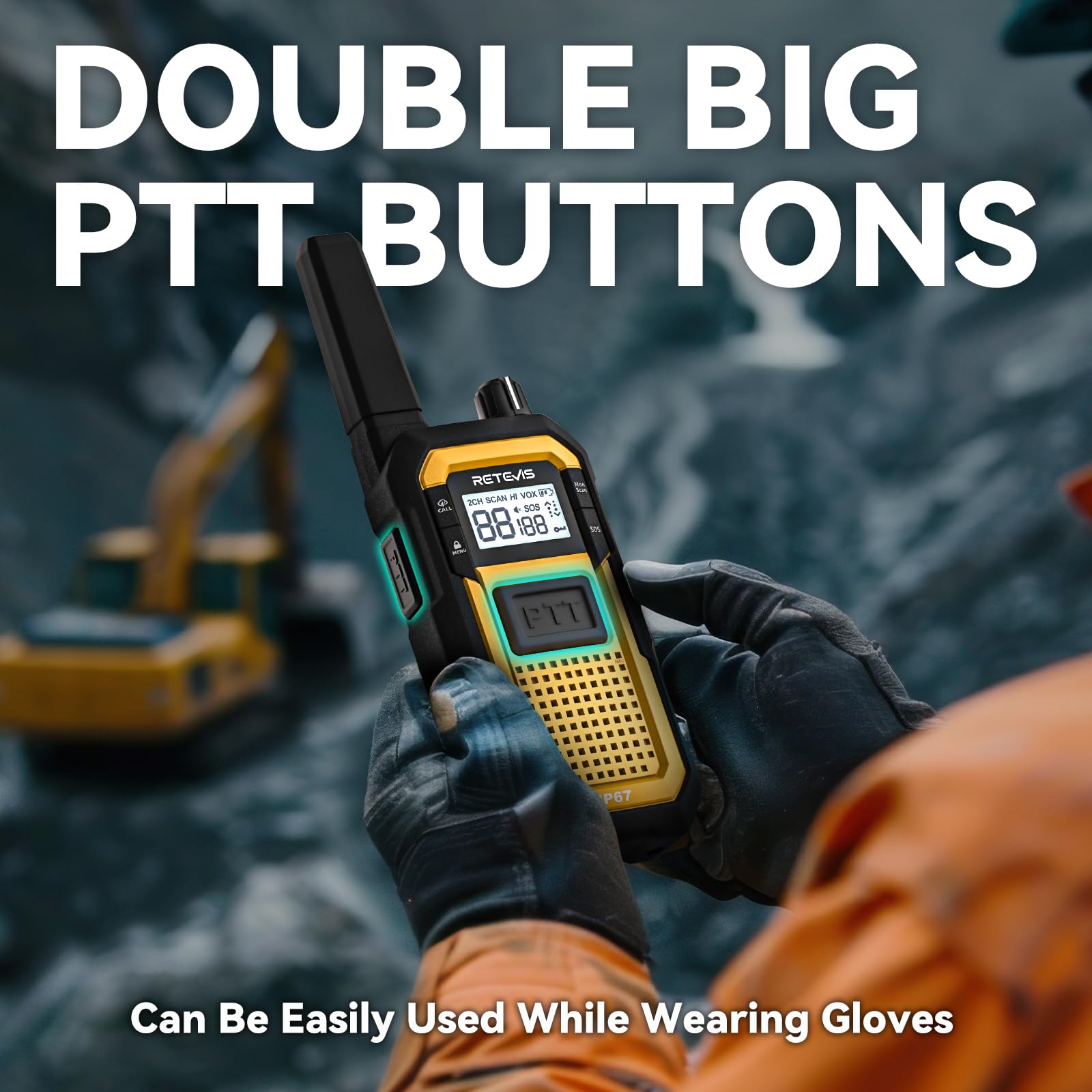 Foto 5 pulgar | Walkie Talkies Retevis Rb48, Resistentes, De Largo Alcance, Ip67, Paquete De 6 - Venta Internacional.