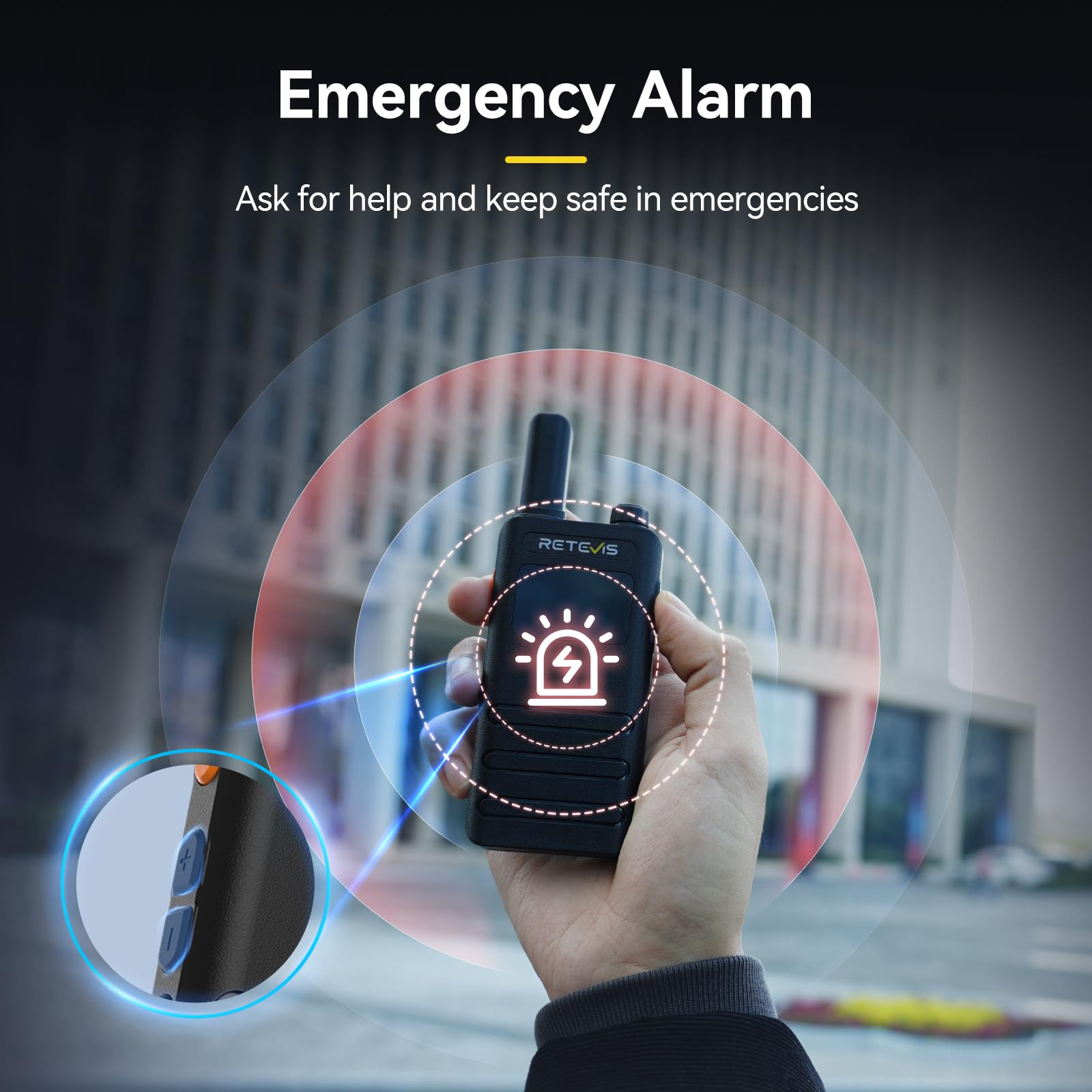 Foto 7 pulgar | Walkie Talkies Retevis B3s Para Adultos Con Pantalla Lcd, Paquete De 10 - Venta Internacional.