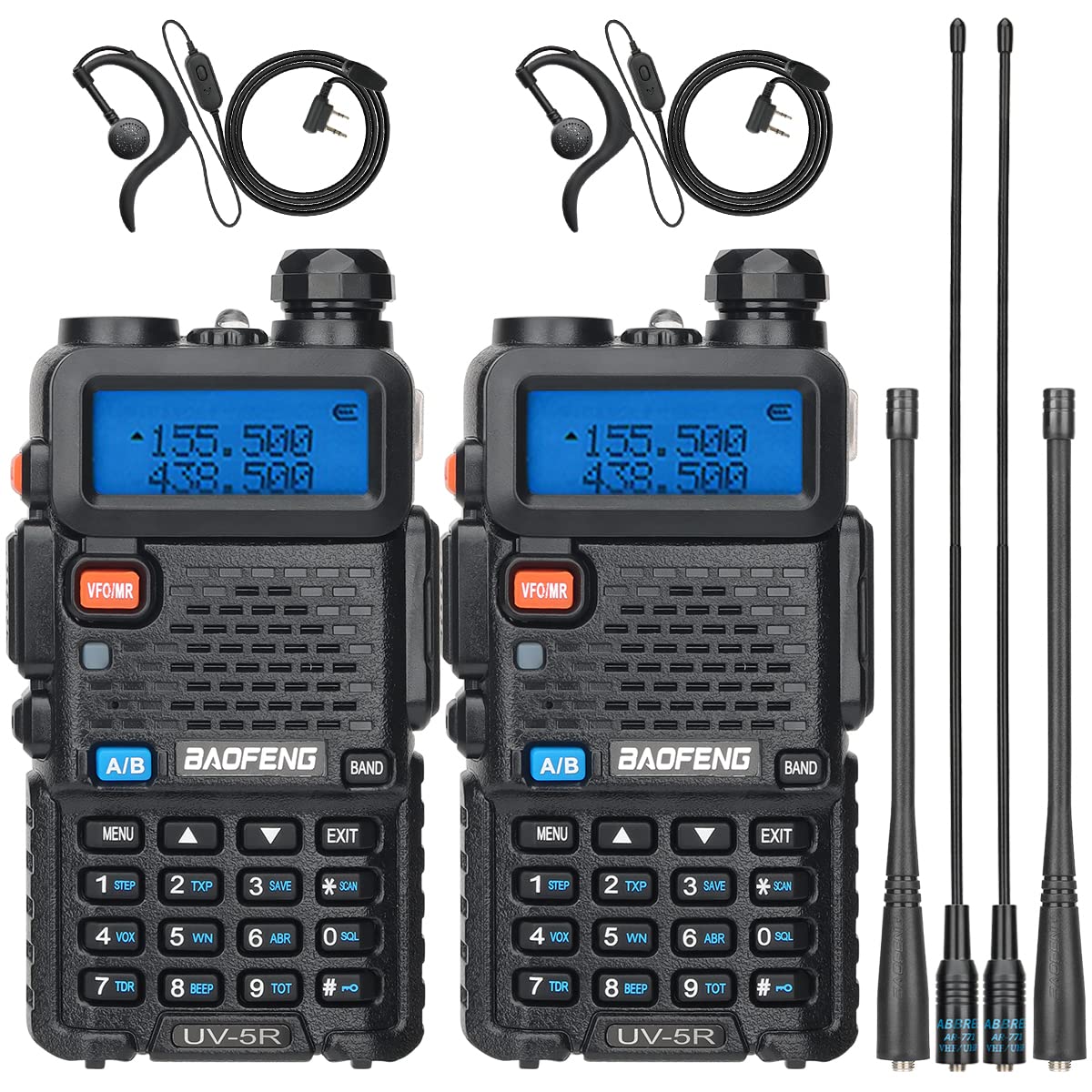 Foto 1 | Radio Bidireccional Baofeng Uv-5r Recargable De Largo Alcance, Paquete De 2 - Venta Internacional.