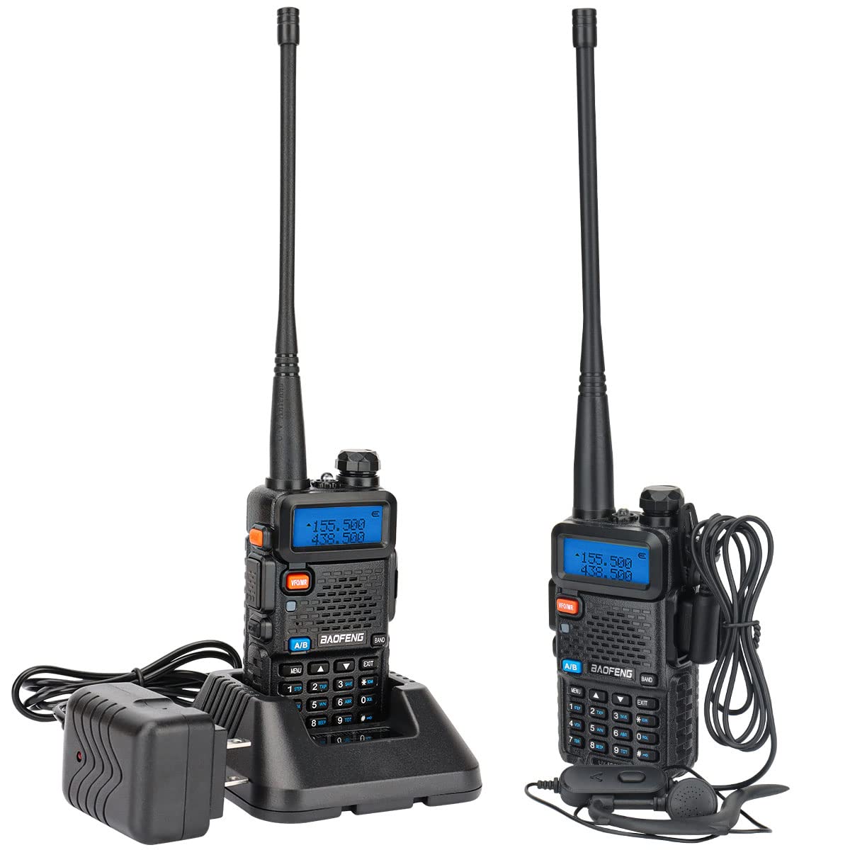 Foto 7 pulgar | Radio Bidireccional Baofeng Uv-5r Recargable De Largo Alcance, Paquete De 2 - Venta Internacional.