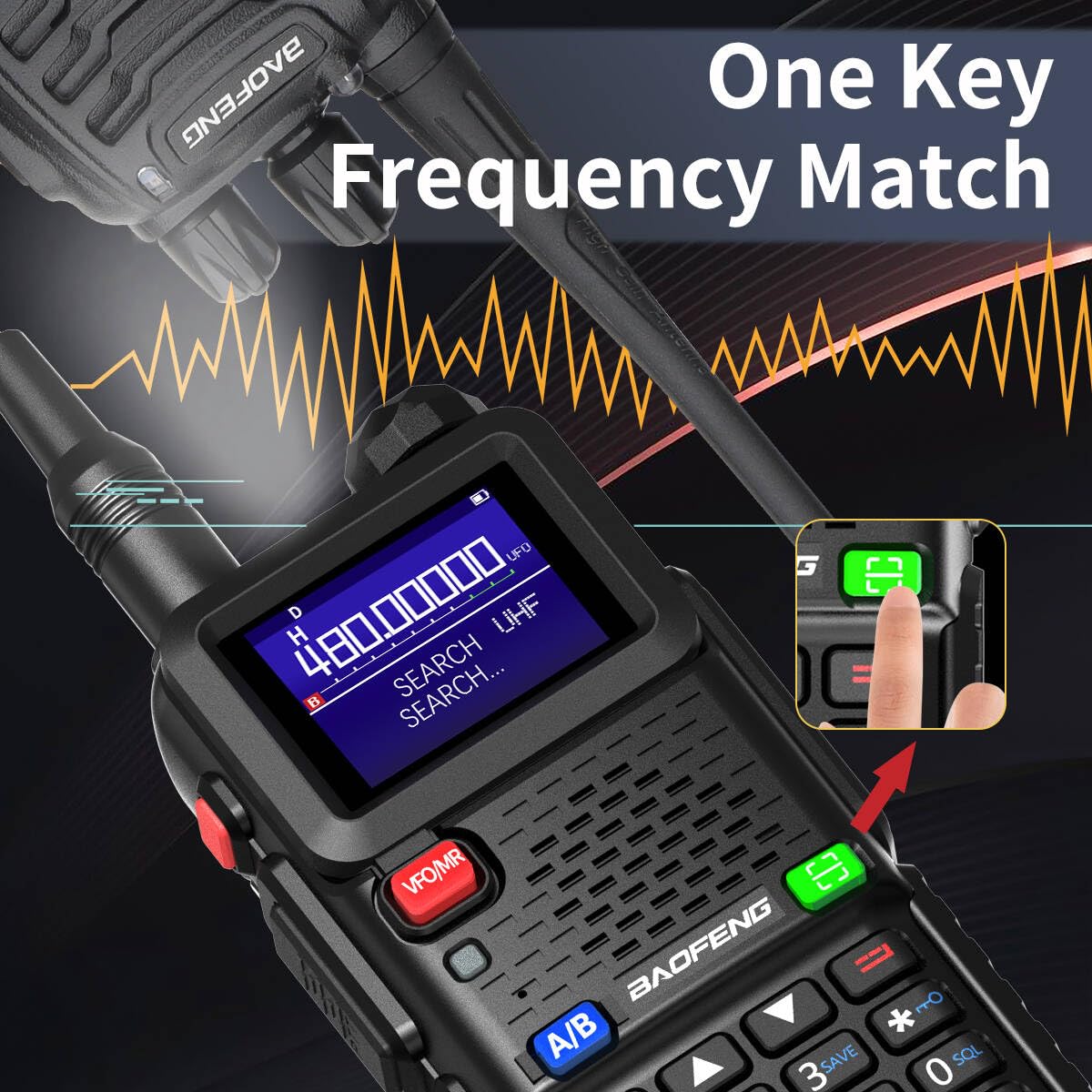 Foto 7 pulgar | Walkie Talkies Baofeng 5rm, 10 W, Dispositivo Portátil De Largo Alcance, Paquete De 2 Unidades - Venta Internacional.