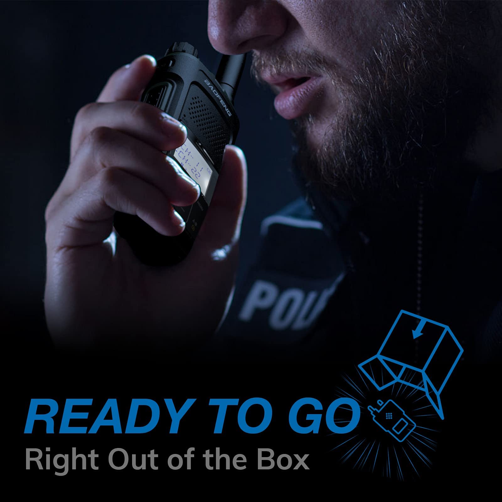 Foto 5 pulgar | Walkie Talkies Portátiles Baofeng G11s Recargables Con Radio Gmrs - Venta Internacional.