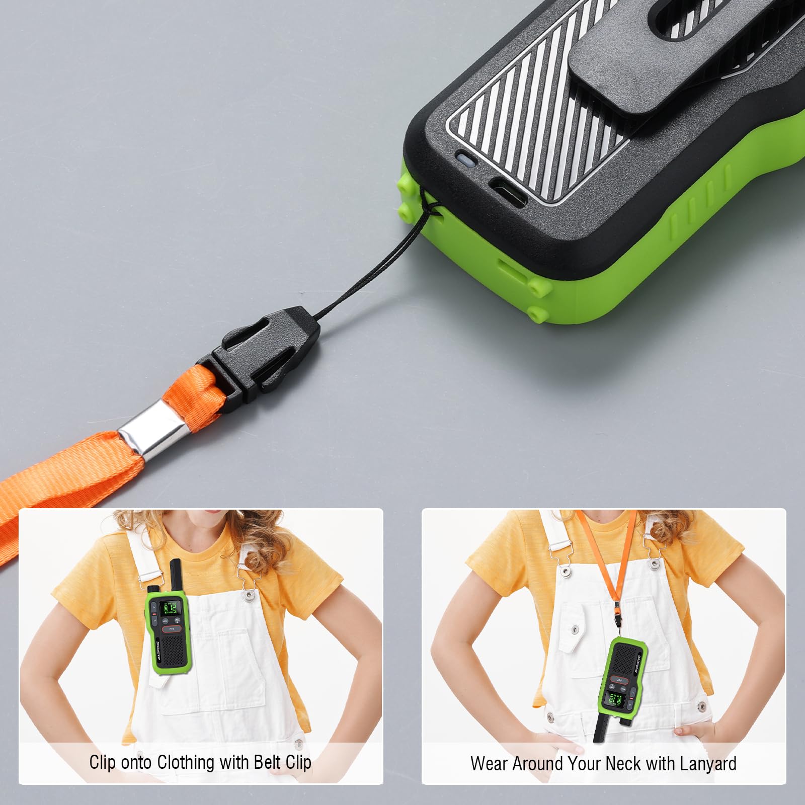 Foto 7 pulgar | Walkie Talkies Baofeng Gt-18 Para Niños Y Adultos  Paquete De 3  Amarillo  Verde Y Azul - Venta Internacional.
