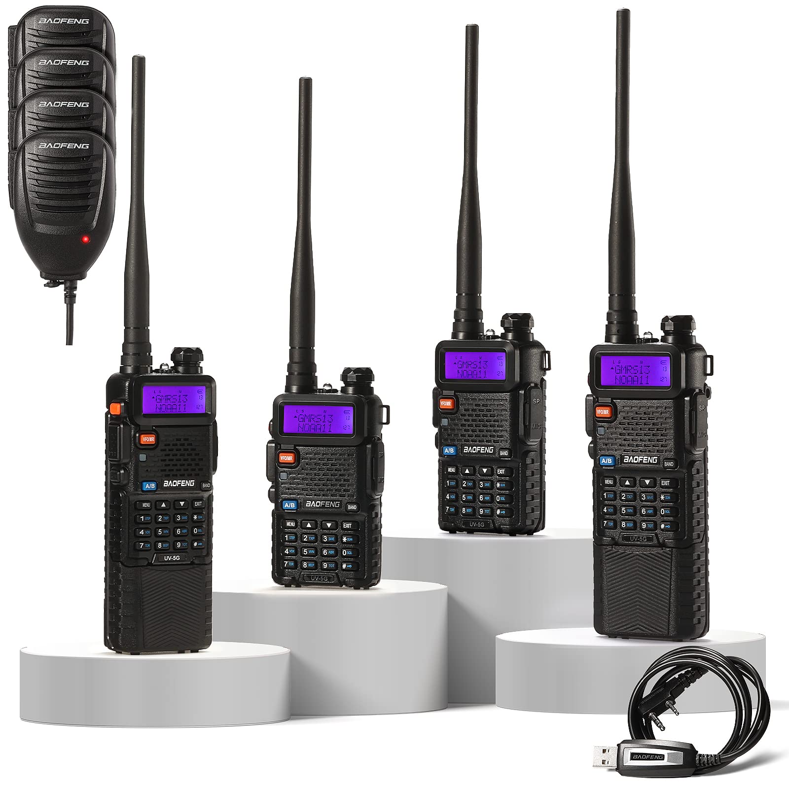 Foto 1 | Walkie Talkies De Largo Alcance Gmrs Radio Baofeng Uv-5x (uv-5g) - Venta Internacional.