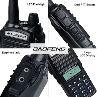 Foto 7 | Walkie Talkies Baofeng Uv-82 De Alta Potencia Paquete De 2 Con Accesorios - Venta Internacional.
