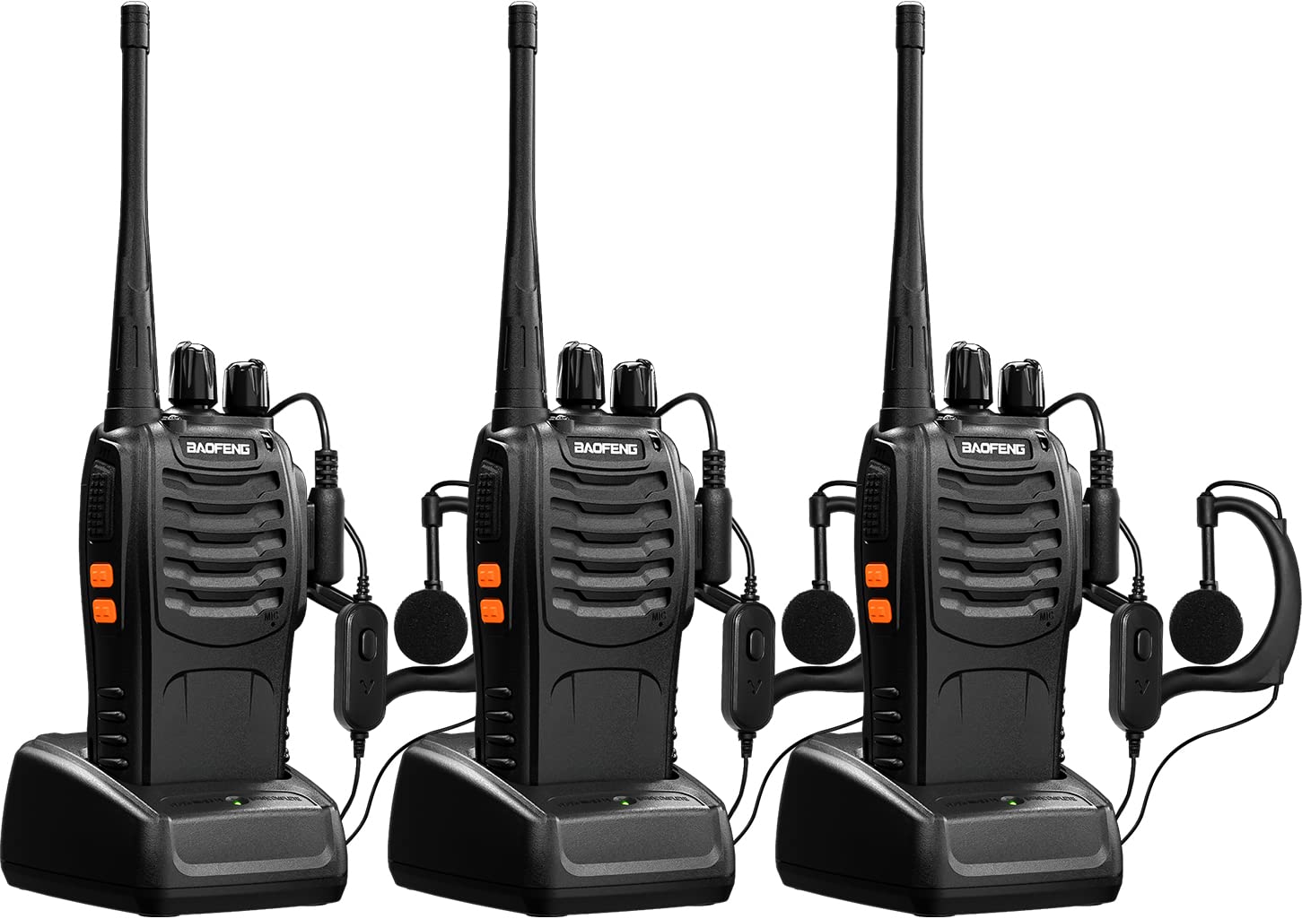 Foto 1 | Walkie Talkies Baofeng Bf-888s De Largo Alcance  Paquete De 3 Con Acceso. - Venta Internacional.