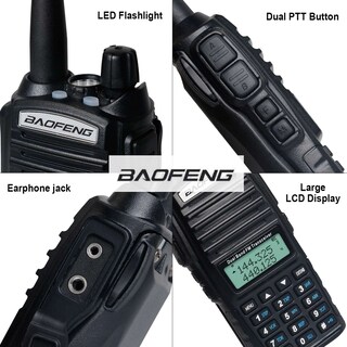 Foto 5 | Radio Bidireccional Baofeng Uv-82 Ham Radio 144-148/420-450 Mhz (paquete De 5) - Venta Internacional.