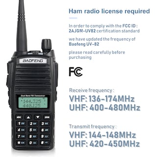 Foto 6 | Radio Bidireccional Baofeng Uv-82 Ham Radio 144-148/420-450 Mhz (paquete De 5) - Venta Internacional.