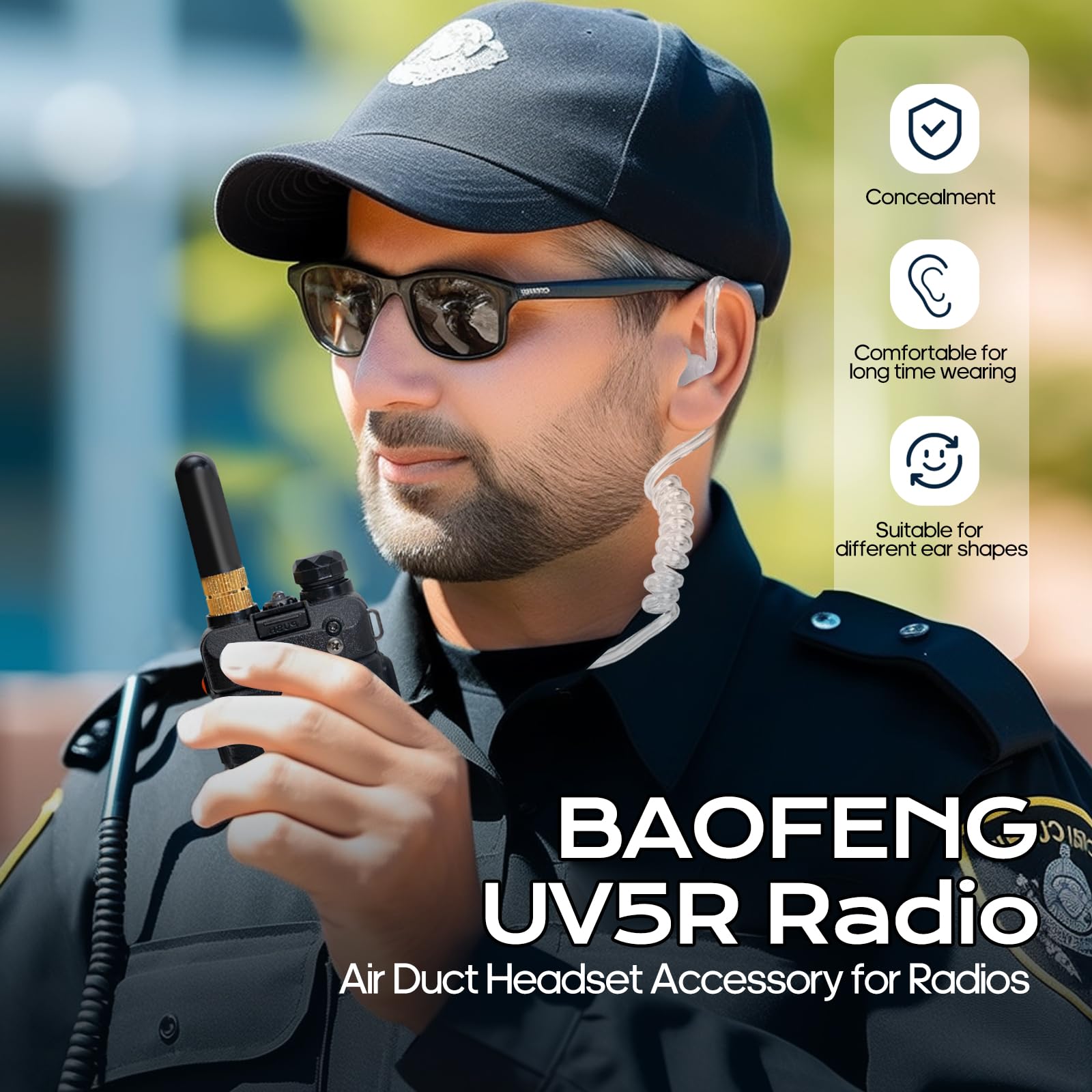 Foto 6 | Ham Radio Baofeng Uv-5r  Portátil  8 W  Largo Alcance  3800 Mah  Paquete De 2 Unidades - Venta Internacional.