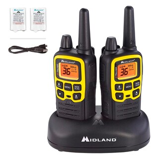 Foto 1 | Radio Midland color Negro de Dos Vías con Base de Carga 36 Canales 32 Millas 2 Piezas