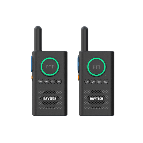 Foto 2 pulgar | Walkie Talkie Portátil Recargable 2 Radios Daytech color Negro