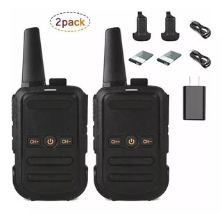 Foto 2 | Radios Walkie Talkie Eo Safe Imports ESI-4861 color Negro 2 Piezas