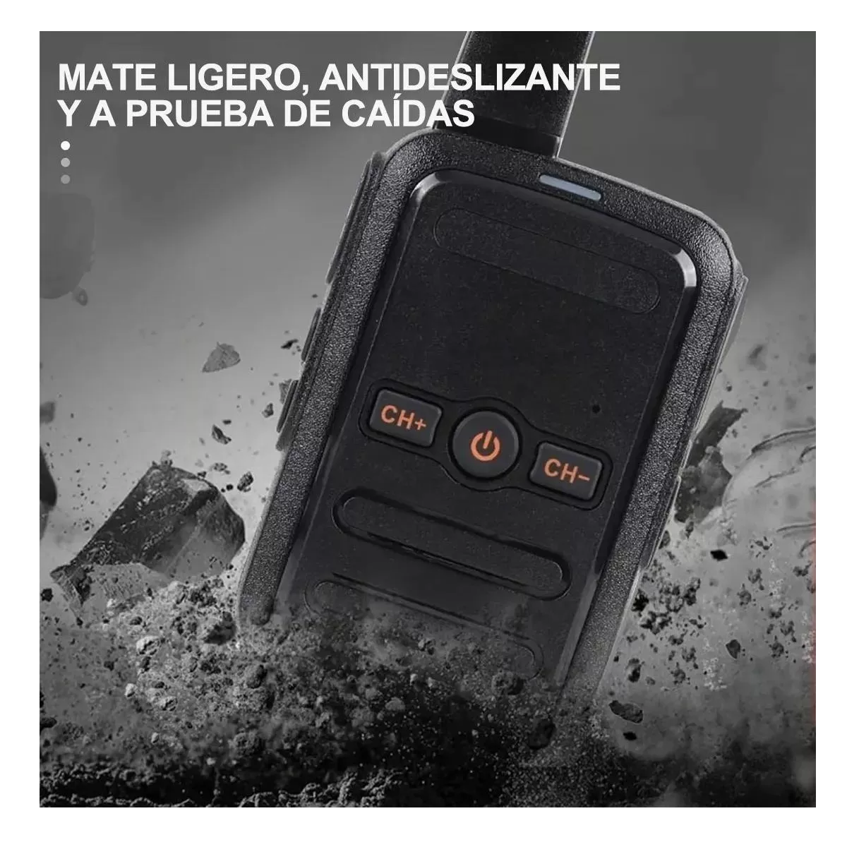 Foto 3 | Radios Walkie Talkie Eo Safe Imports ESI-4861 color Negro 2 Piezas