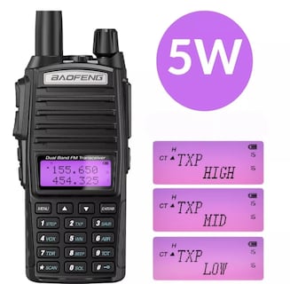 Foto 6 | Radio Baofeng Uv-82 Uhf Manos Libres Walkie-talkie 10km M39-c