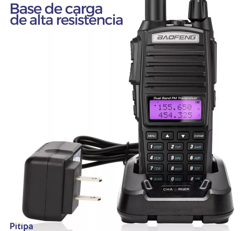 Foto 8 pulgar | Radio Baofeng Uv-82 Uhf Manos Libres Walkie-talkie 10km M39-c