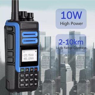Foto 3 | Walkie Talkies Eo Safe Imports ESI-10955 Multicolor Baofeng 10w H7 UHF VHF con Auricular