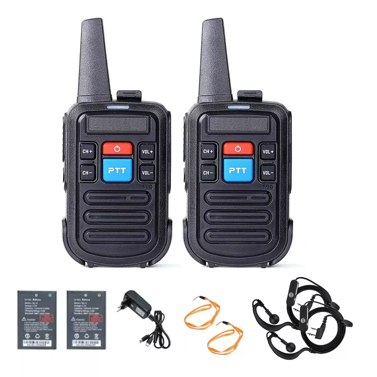 Foto 3 pulgar | Par Radios Intercomunicador Inalámbrico Recargable De 2 Piezas Eo Safe Imports Esi-10948 Negro