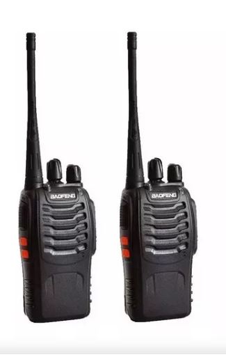 Radios Walkietalkie Wünd Negros 2 Piezas