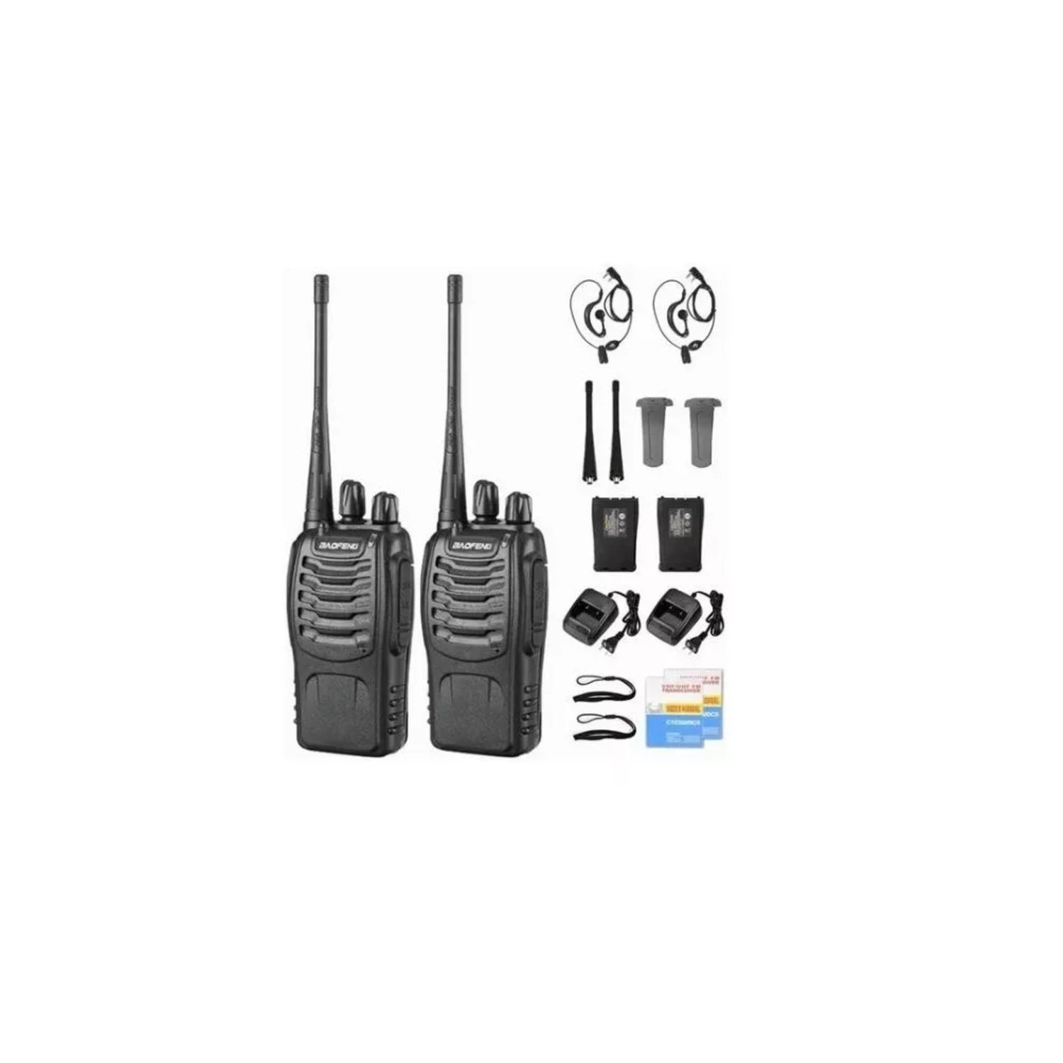 Foto 2 | Radios Baofeng Walkie Talkies Bf-888s Kit 2 Pc Manos Libres