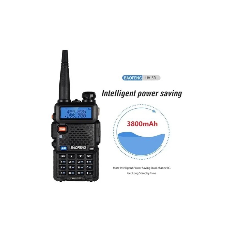 Foto 5 pulgar | Transmisor De Radio Walkie Talkie Baofeng Uv-5r 520 Mhz 3800 Mah - Venta Internacional.