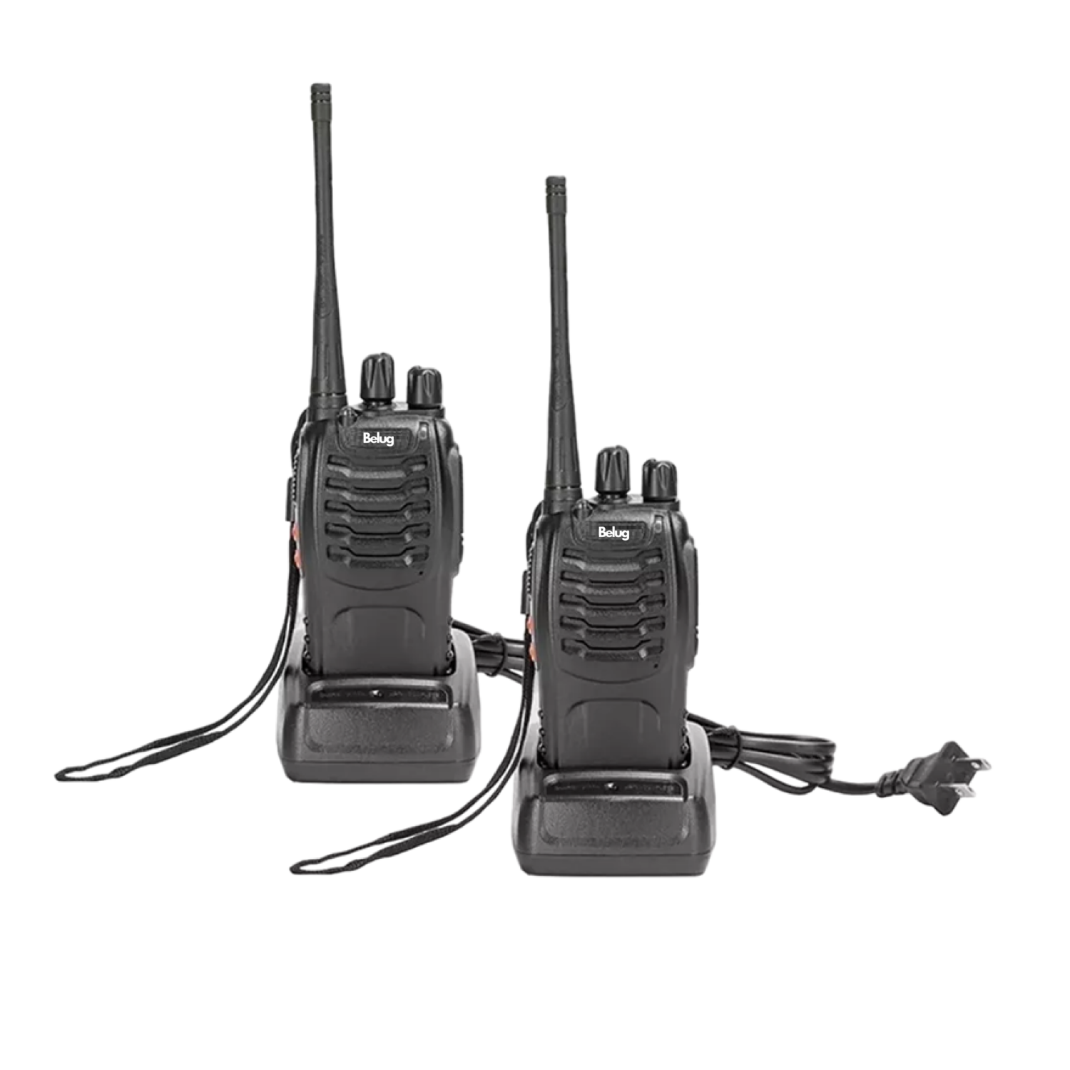 Foto 2 pulgar | Radios Belug Walkie Talkies Bf-888s Kit 2 Pc Manos Libres, Negros