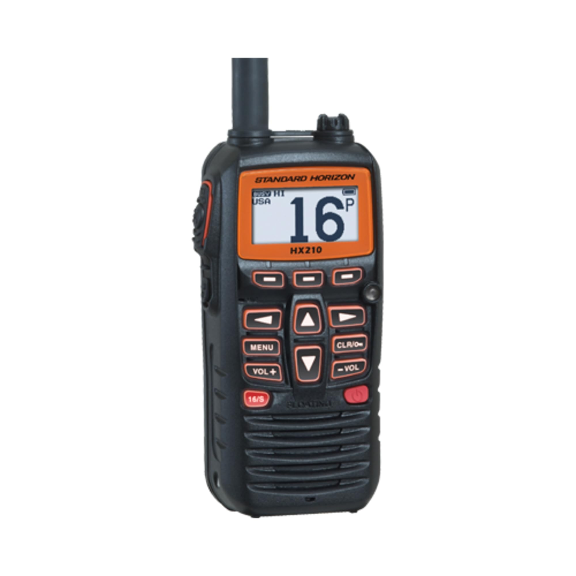 Foto 1 | Radio Vhf Portátil Standard Horizon Hx210, Negra - Venta Internacional.