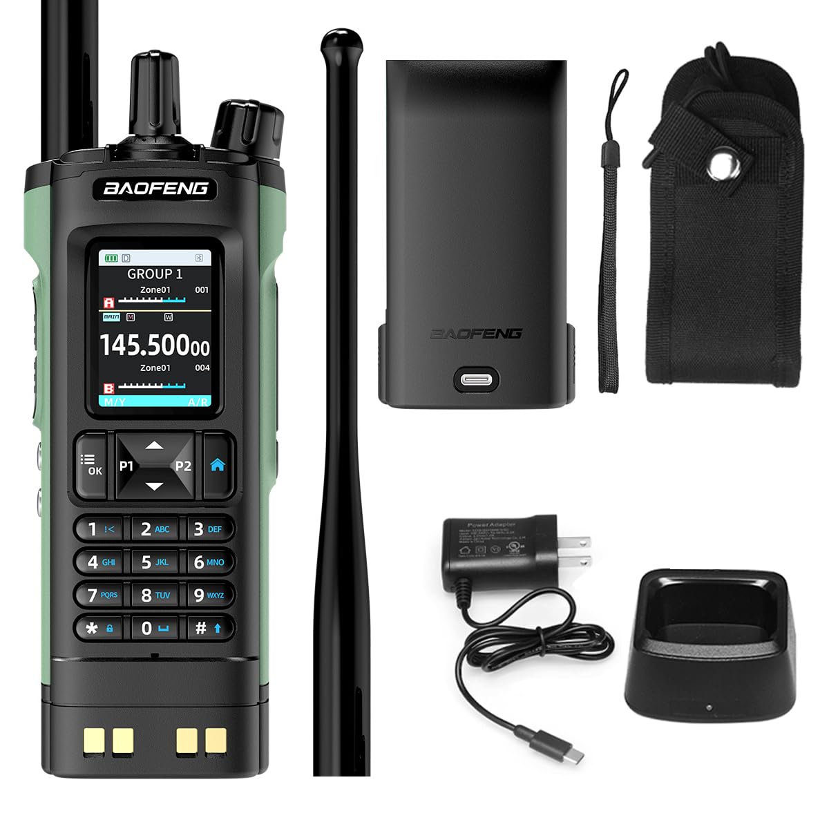 Foto 2 pulgar | Radio Bidireccional Baofeng Uv-32 Walkie Talkie Gps 10w Bluetooth - Venta Internacional.
