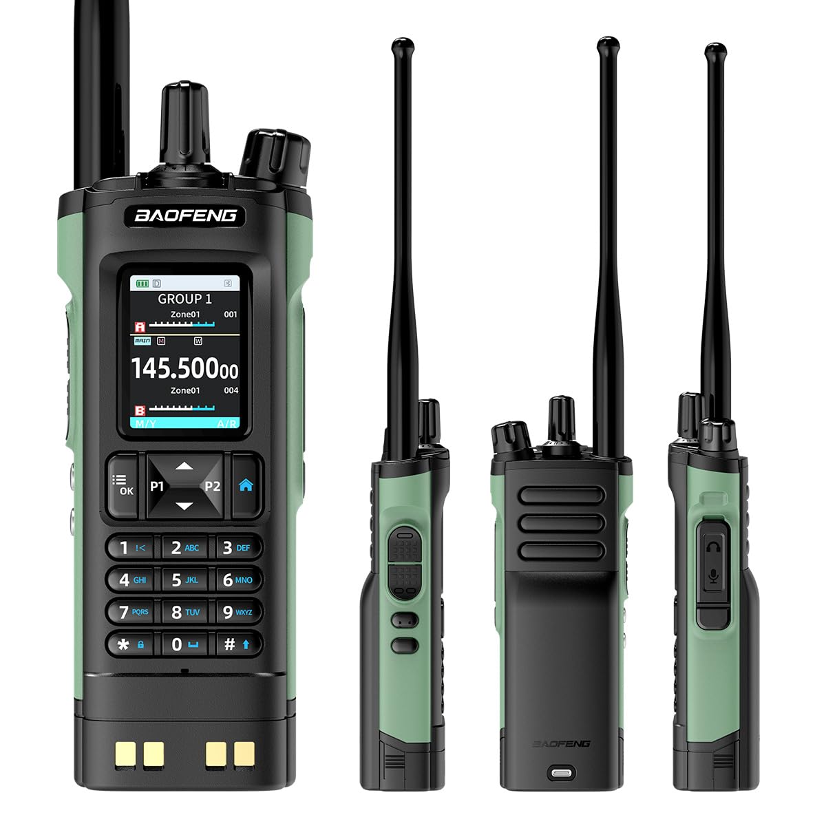 Foto 2 | Radio Bidireccional Baofeng Uv-32 Walkie Talkie Gps 10w Bluetooth - Venta Internacional.