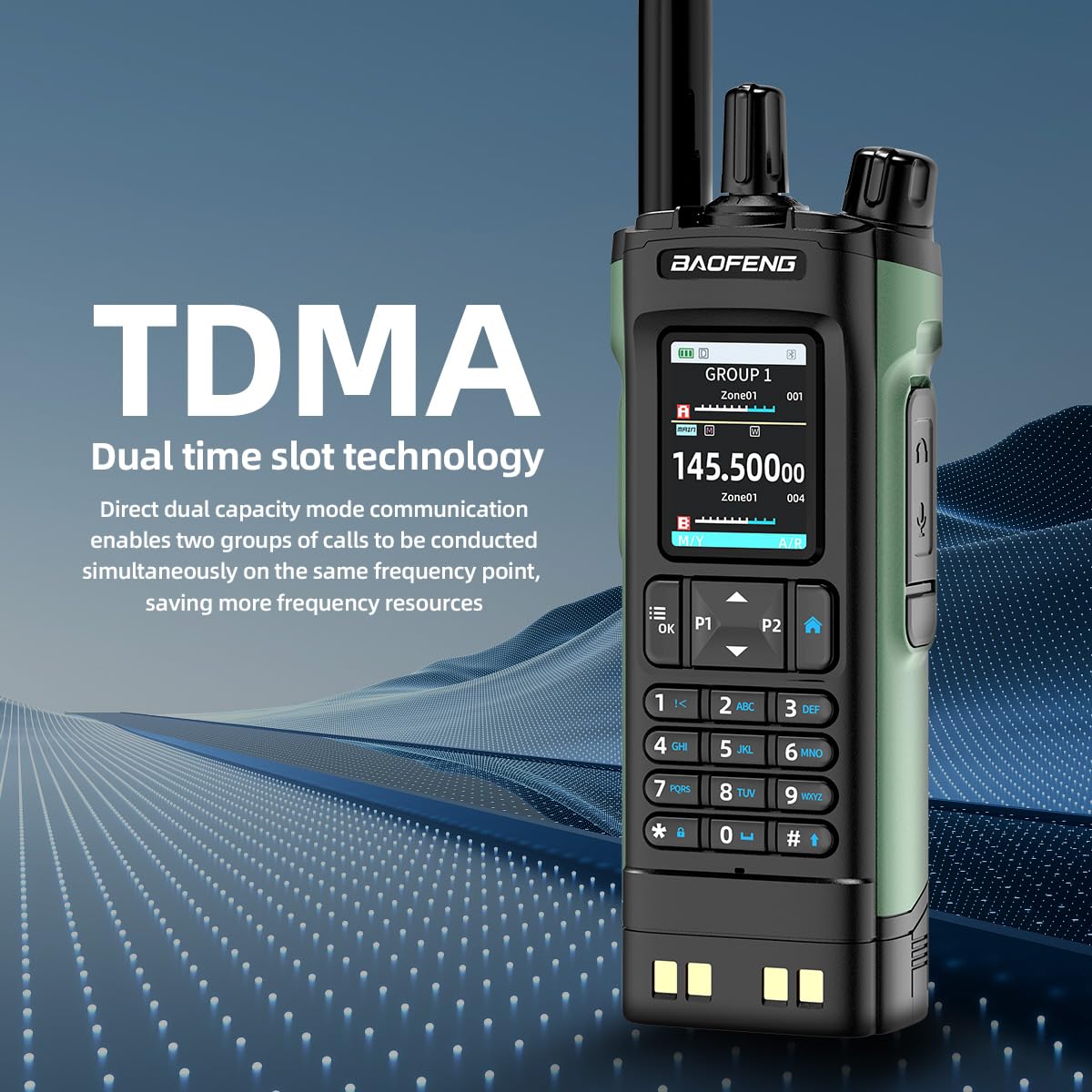 Foto 4 | Radio Bidireccional Baofeng Uv-32 Walkie Talkie Gps 10w Bluetooth - Venta Internacional.