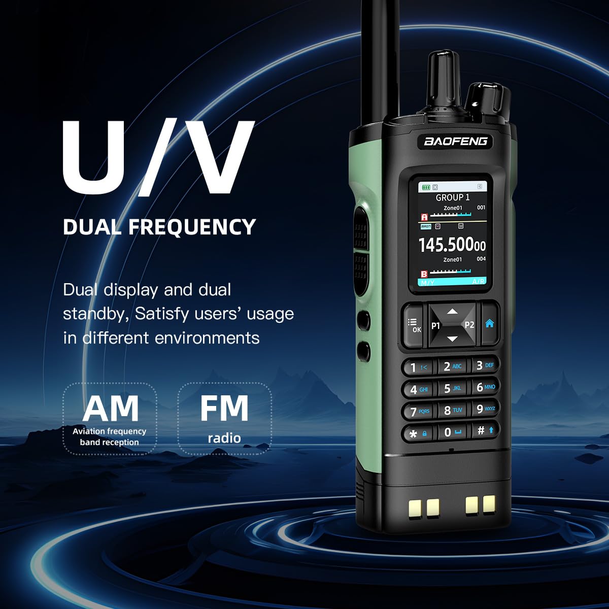Foto 5 | Radio Bidireccional Baofeng Uv-32 Walkie Talkie Gps 10w Bluetooth - Venta Internacional.